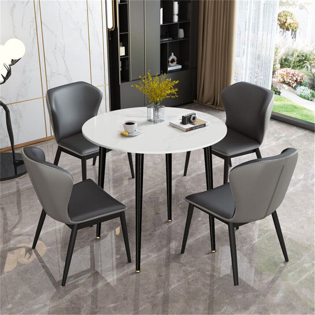 Round Sintered Stone Dining Table, 80 cm